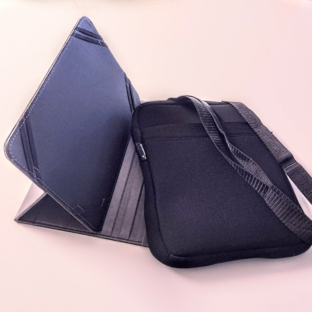 Polaroid Z-Stand Folio Cover & Travelocity Bag ~ Holds Max 10.25" x 6.25" Tablet